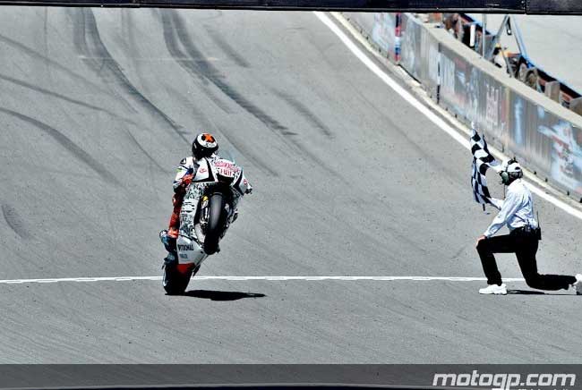 jorge lorenzo laguna seca motogp 2010