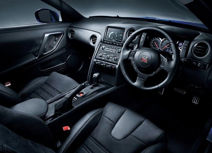 nissan gt-r 2011 2012 interior