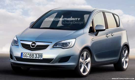 2011 opel meriva