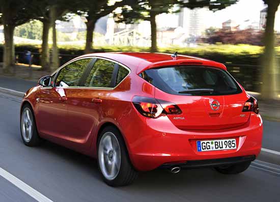 novo opel astra 2010