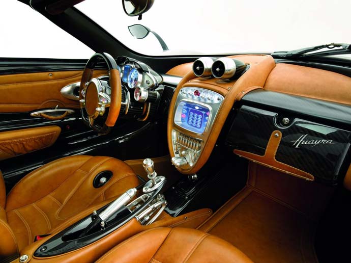 pagani huayra interior painel - pagani huayra interior dashboard