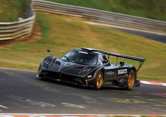 pagani zonda r 2010 Nürburgring Nordschleife