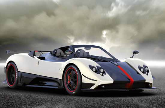 pagani zonda cinque roadster