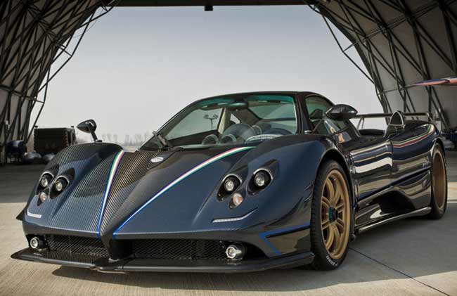 pagani zonda tricolore