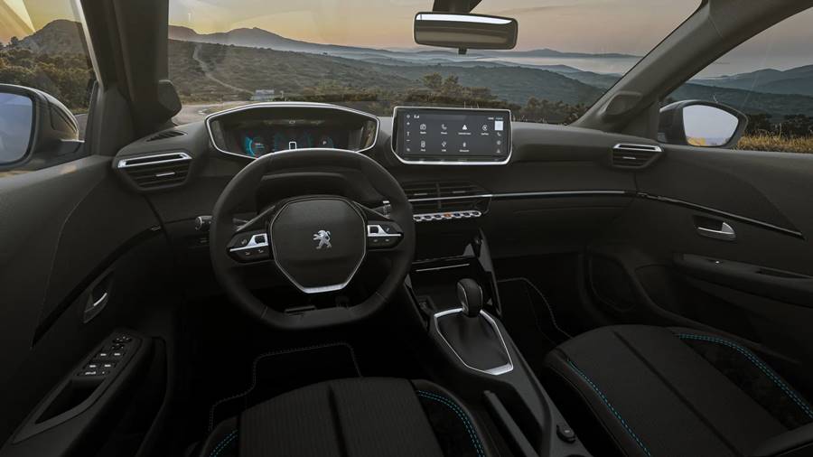 peugeot 208 2025 interior painel