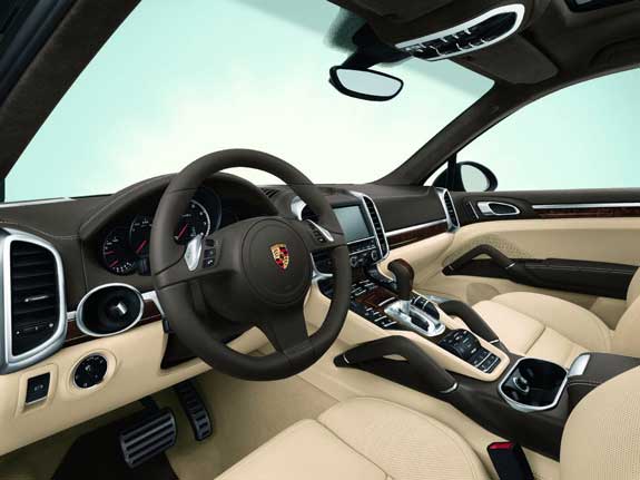 interior novo porsche cayenne