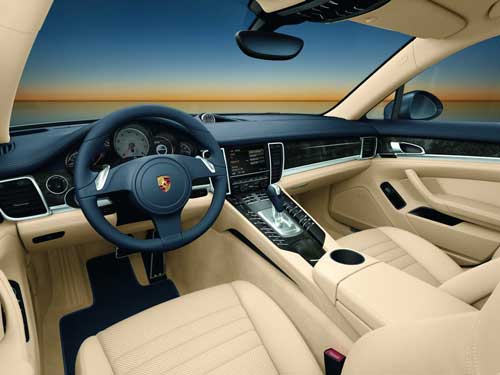 porsche panamera interior