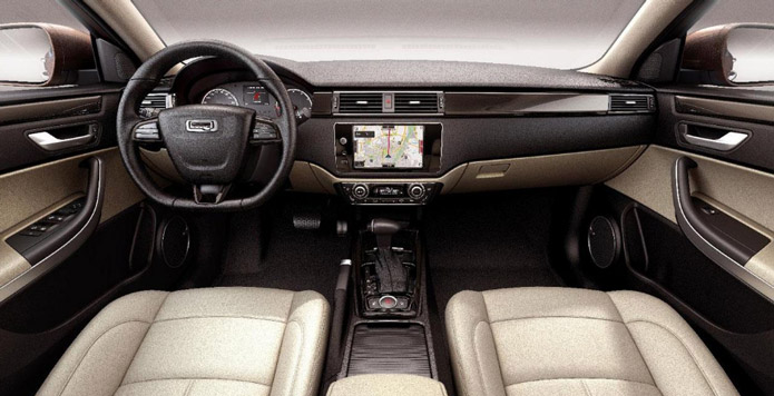 qoros gq3 2013 sedan interior