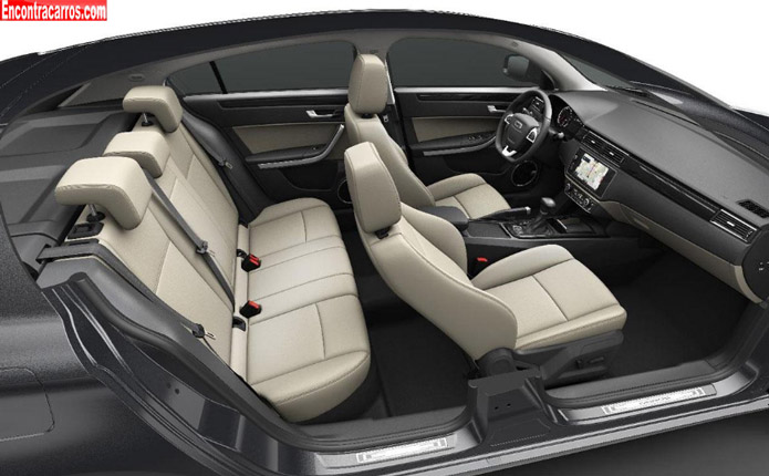 qoros gq3 2013 2014 sedan interior