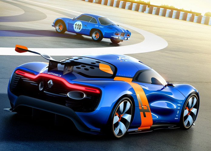 renault alpine a110-50 concept traseira