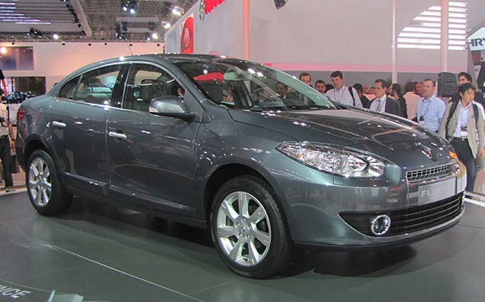 renault fluence salão do automóvel 2010