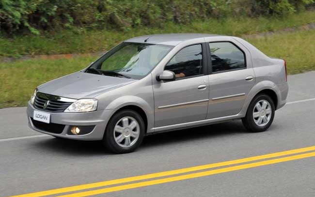 novo renault logan lateral