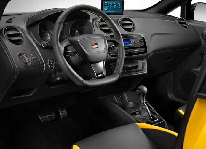 interior seat ibiza cupra 2012