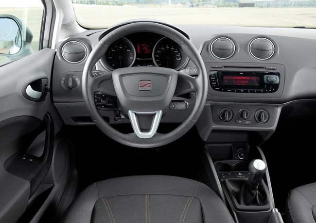 interior seat ibiza ecomotive 2011