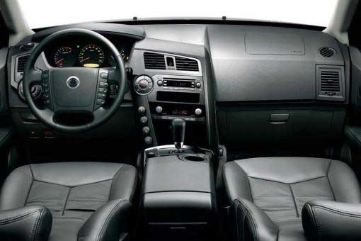 interior painel ssangyong kyron