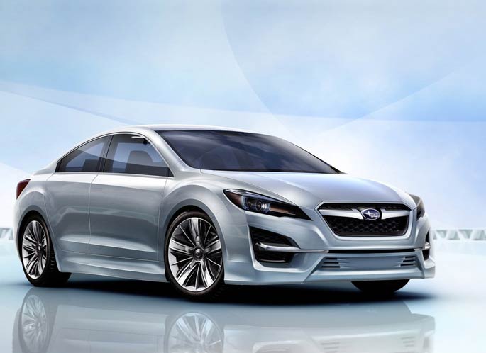 subaru impreza concept / subaru impreza 2012