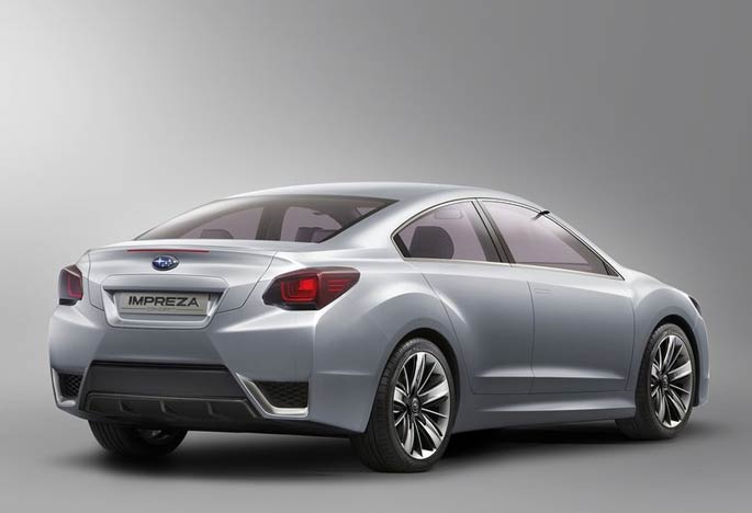 subaru impreza concept traseira