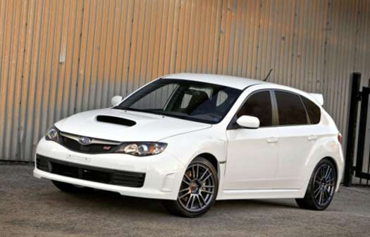 subaru imprenza wrx sti special edition