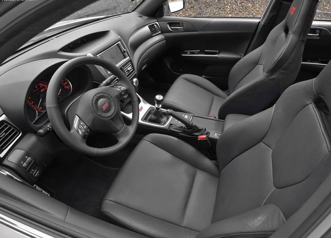 subaru impreza wrx sti 2011 interior