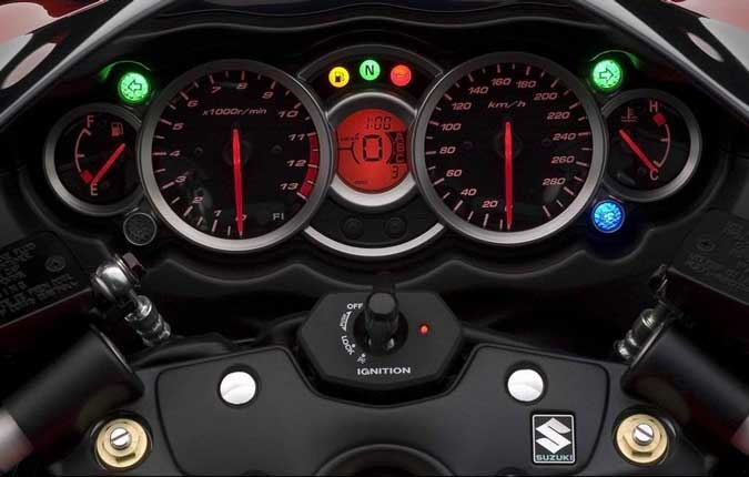 suzuki hayabusa 2011 painel