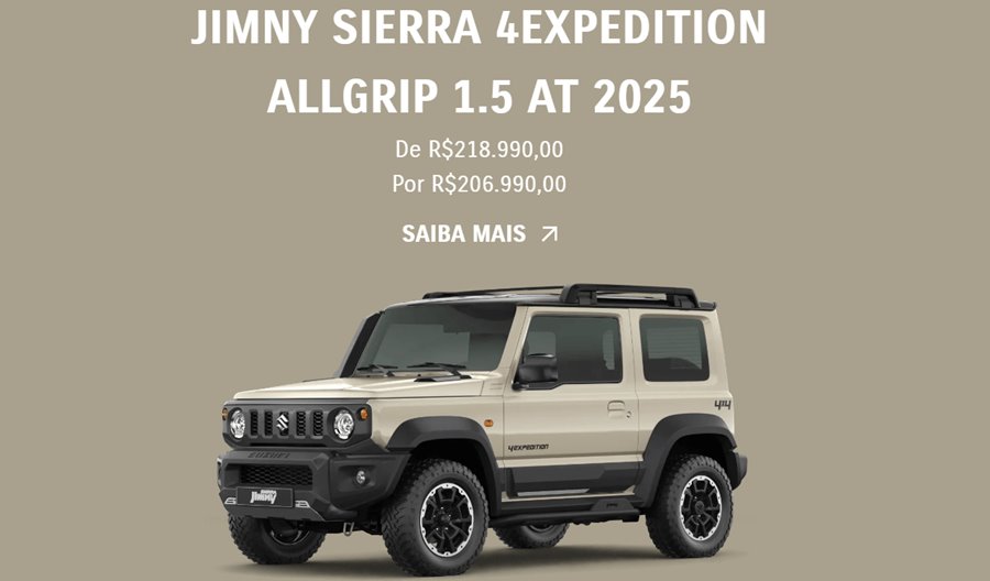 suzuki jimny sierra 4expedition 2025