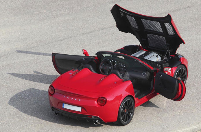 tauro v8 spider