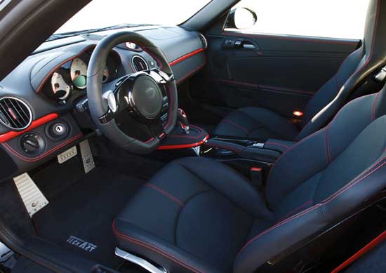 interior techart porsche cayman