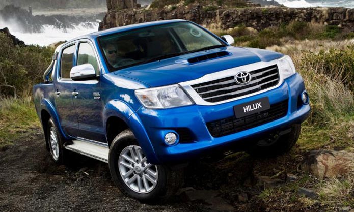 nova toyota hilux 2012