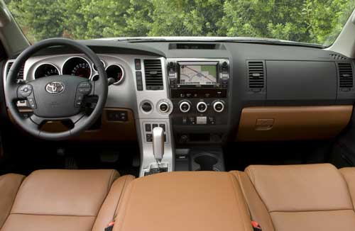 toyota sequoia 2009 interior