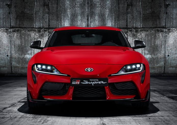 toyota supra 2020 frente