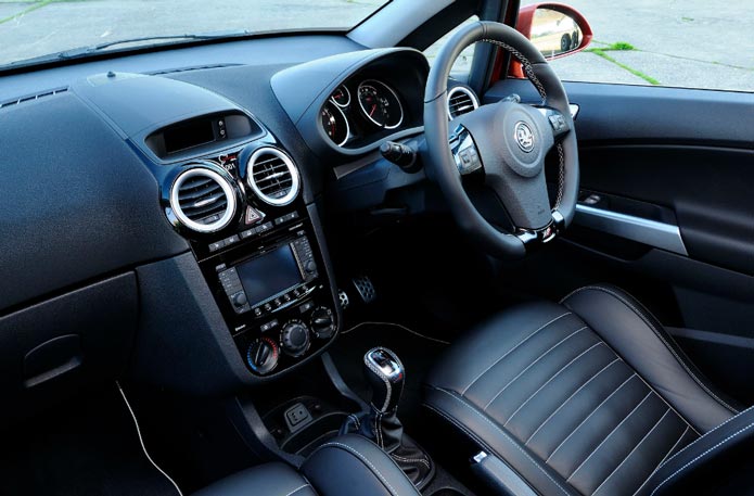 vauxhall corsa vxr nurburgring edition interior