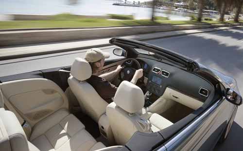 interior volkswagen eos