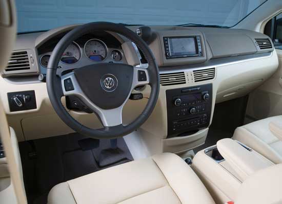 volkswagen routan interior painel