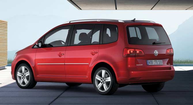 2011 volkswagen touran traseira