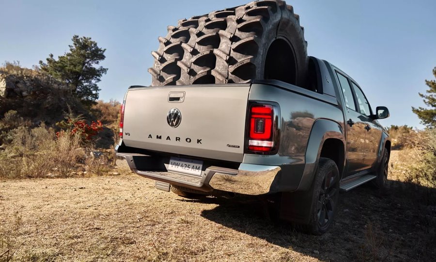 vw amarok 2025 traseira