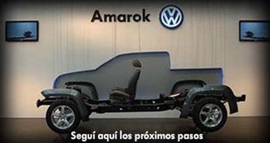 volkswagen amarok teaser