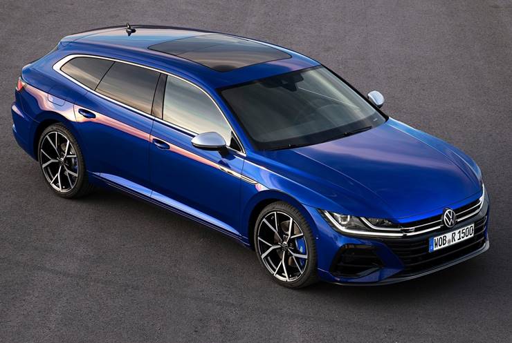 vw arteon r shooting brake 2022