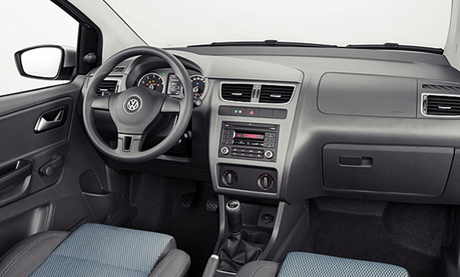 interior vw fox bluemotion