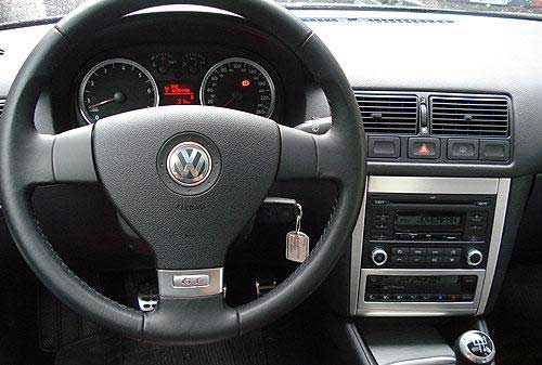 golf gt interior