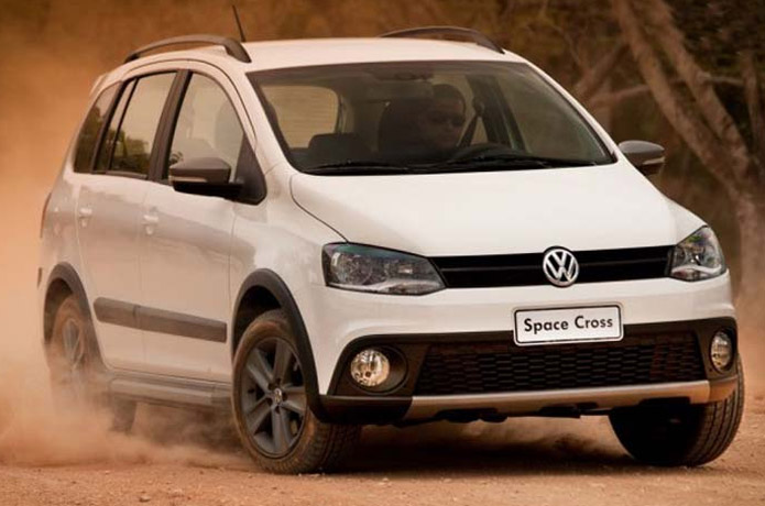 vw space cross 2013