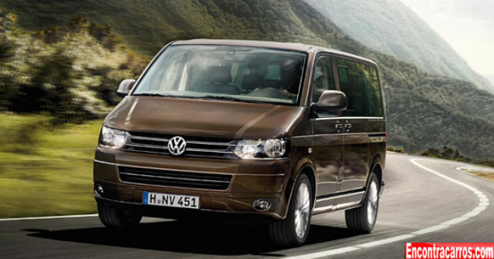 vw transporter t5 multivan comfortline passageiros 2013