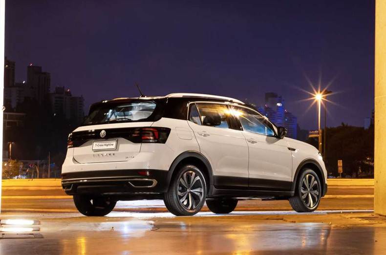 vw t cross 2021 traseira