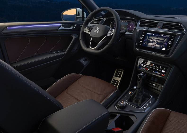 novo tiguan allspace 2022 interior