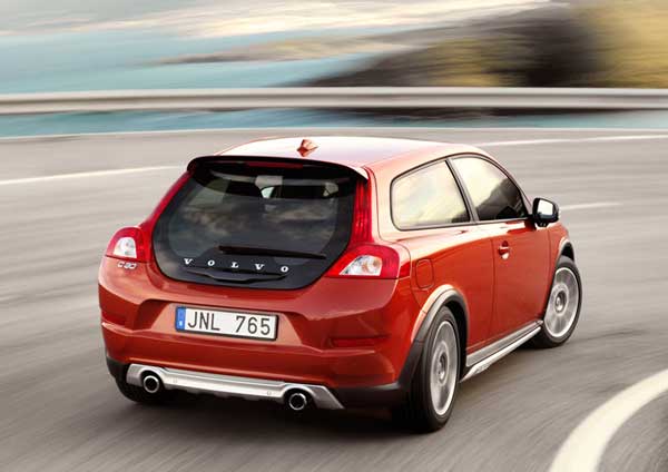 volvo c30 t5 2010 2011 traseira