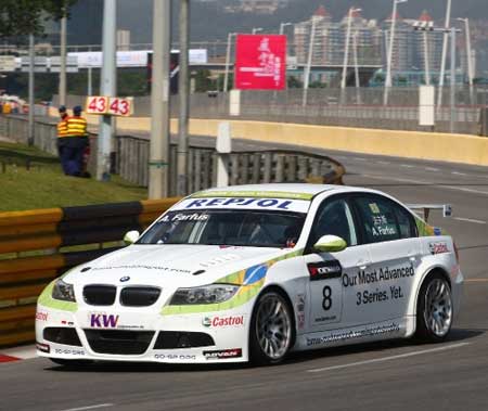 wtcc 2009 augusto farfus BMW