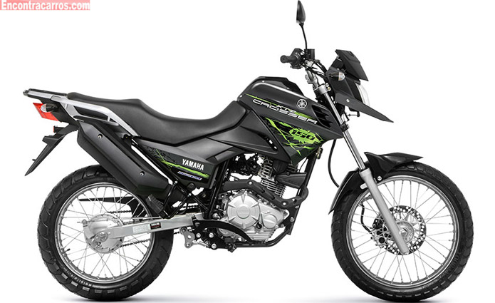 yamaha crosser 150 2014 cinza preta