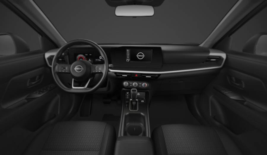 nissan kicks s 2025 interior