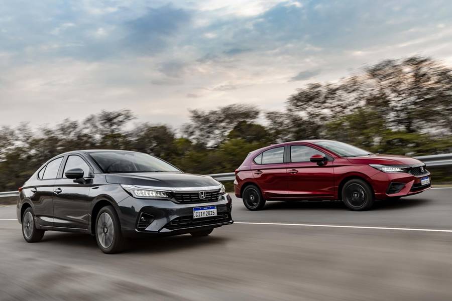 Novo Honda City 2025 - Chega com visual atualizado e mais equipado, preços partem de R$ 117.500 2