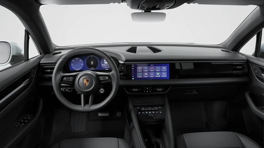 porsche macan 2025 interior painel