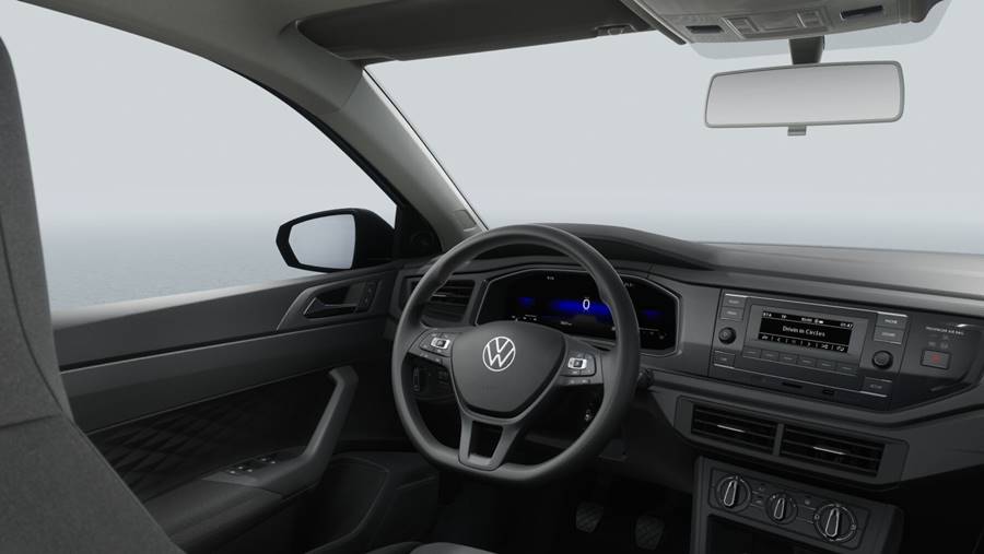 volkswagen virtus sense 2025 interior painel